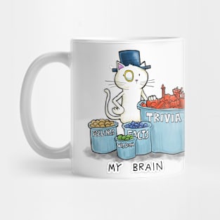 Dapper Cat - Brain ingredients Mug